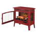 Duraflame Electric Fireplaces Duraflame DFI-5010-03 24" Cinnamon Infrared Quartz Electric Stove Heater with 3D Flame