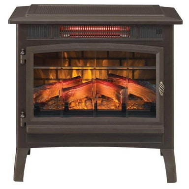 Duraflame Electric Fireplaces Duraflame DFI-5010 26" Bronze 3D Infrared Electric Fireplace Stove with Remote Control