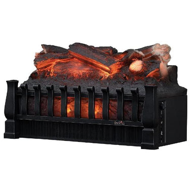 Duraflame Electric Fireplaces Duraflame DFI021ARU 20" Black Infrared Quartz Set Heater with Realistic Ember Bed and Log