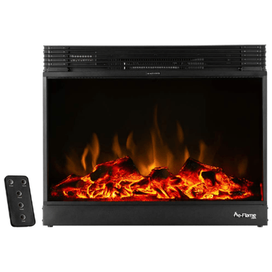 e-Flame USA Electric Fireplaces e-Flame USA Vermont 28" Black Electric Fireplace Stove Insert with Remote Control