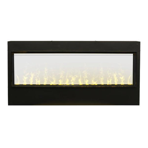 Image of Dimplex Opti-Myst® Pro 1500 60" Black Built-In Electric Firebox-Modern Ethanol Fireplaces