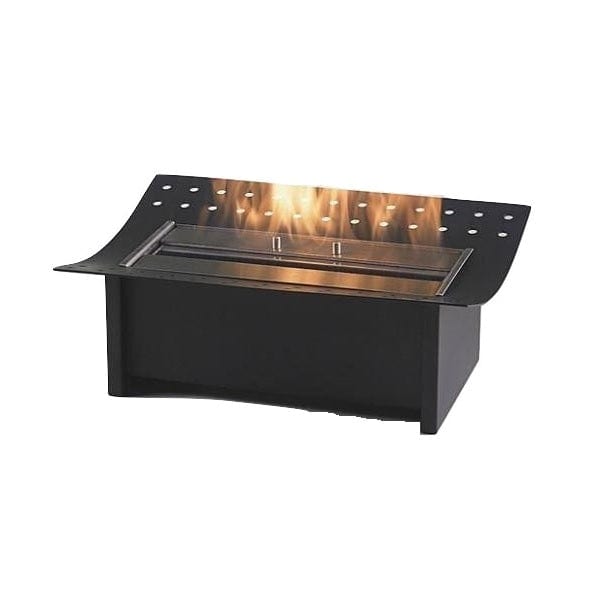 Eco-Feu Ethanol Fireplaces Black Eco-Feu 15" Black Ethanol Fireplace Grate Insert FS-00033