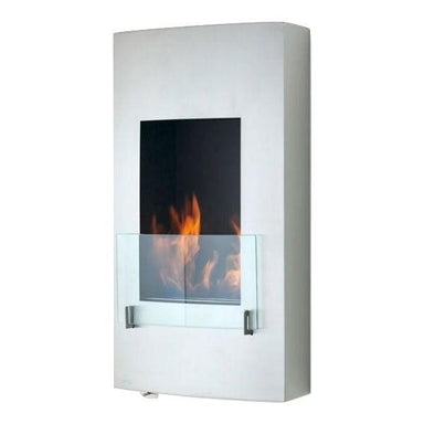 Eco-Feu Ethanol Fireplaces Eco-Feu Hollywood 18" Stainless Steel Wall Mounted Ethanol Fireplace WU-00070