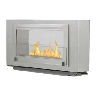 Eco-Feu Ethanol Fireplaces Eco-Feu Montreal 41" Stainless Steel 2-Sided Ventless Ethanol Fireplace WS-00133