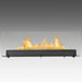 Eco-Feu Ethanol Fireplaces Eco-Feu Vision III 51" Black Freestanding Ethanol Fireplace w/ Spout WS-00098