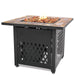 Endless Summer Gas Fireplaces Endless Summer 30" LP Gas Outdoor Fire Pit with Slate Tile Mantel