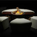 GlammFire Ethanol Fireplaces GlammFire Circus Outdoor Fire Pit with Benches - 15 inches