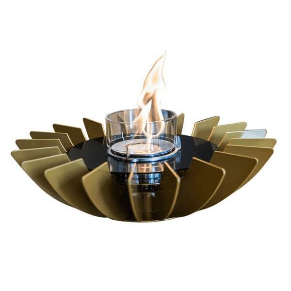 GlammFire Ethanol Fireplaces Gold GlammFire Cosmo Tabletop Ethanol Fireplace - 6 inches