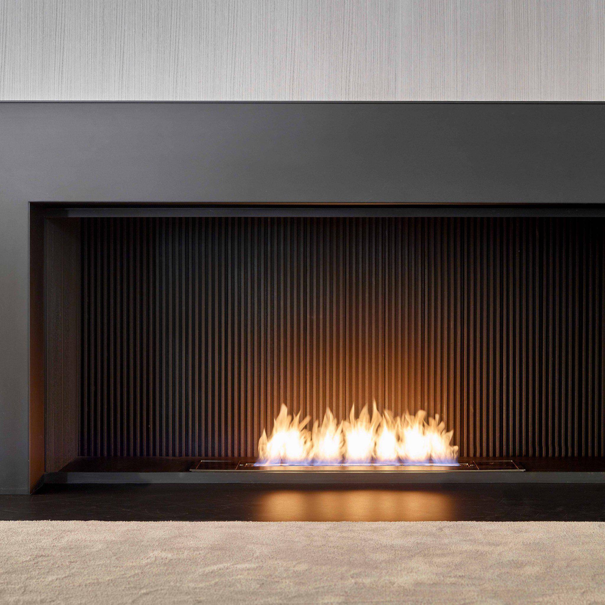 GlammFire Ethanol Fireplaces Glammfire Fire Line EVOPlus 600 Ethanol Fireplace Insert