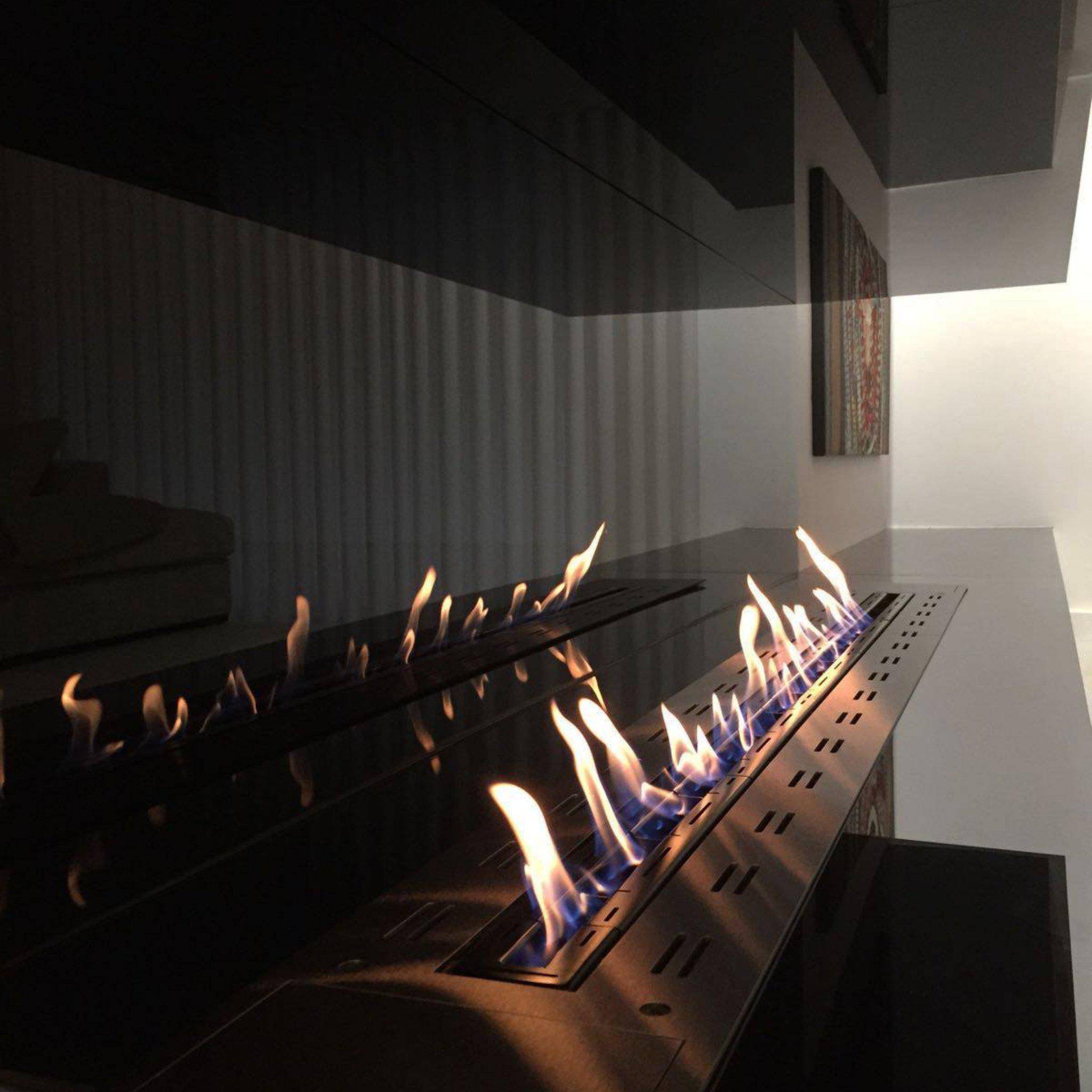 GlammFire Ethanol Fireplaces Glammfire Fire Line EVOPlus 600 Ethanol Fireplace Insert