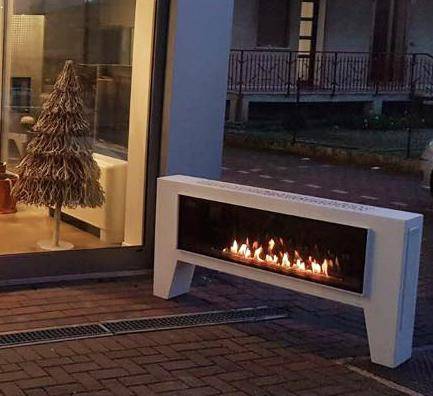 GlammFire Ethanol Fireplaces GlammFire Fogly EVOPlus Automatic Free-Standing Ethanol Fireplace 59"