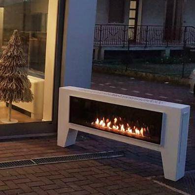 GlammFire Ethanol Fireplaces GlammFire Fogly EVOPlus Automatic Free-Standing Ethanol Fireplace 59"