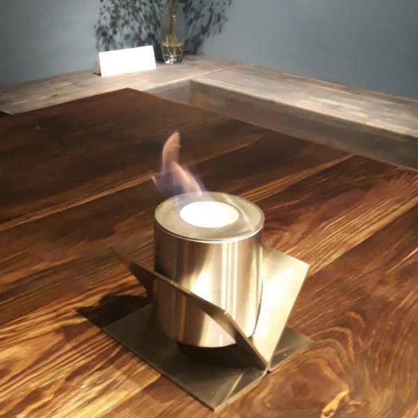 GlammFire Ethanol Fireplaces GlammFire Kivo Tabletop Ethanol Fireplace - 5 inches