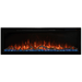 Modern Flames Electric Fireplaces Modern Flames Spectrum Slimline 50" Black Wall Mount or Recessed Electric Fireplace