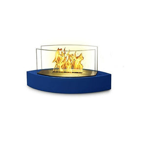 Anywhere Fireplace Lexington 90216 20" Blue Tabletop Ethanol Fireplace-Modern Ethanol Fireplaces