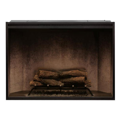 Dimplex Revillusion® 42" Weathered Concrete Built-In Electric Fireplace-Modern Ethanol Fireplaces