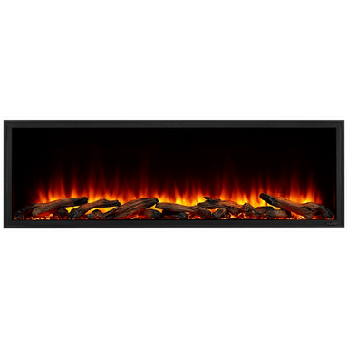 SimpliFire Electric Fireplaces SimpliFire Scion Face 55" Black Linear Electric Fireplace