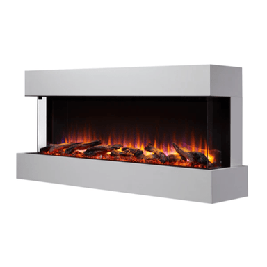 SimpliFire Electric Fireplaces SimpliFire Scion Trinity 43" Black Linear Electric Fireplace