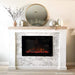 Touchstone Electric Fireplaces Touchstone Forte 80006 40" Black Recessed Electric Fireplace