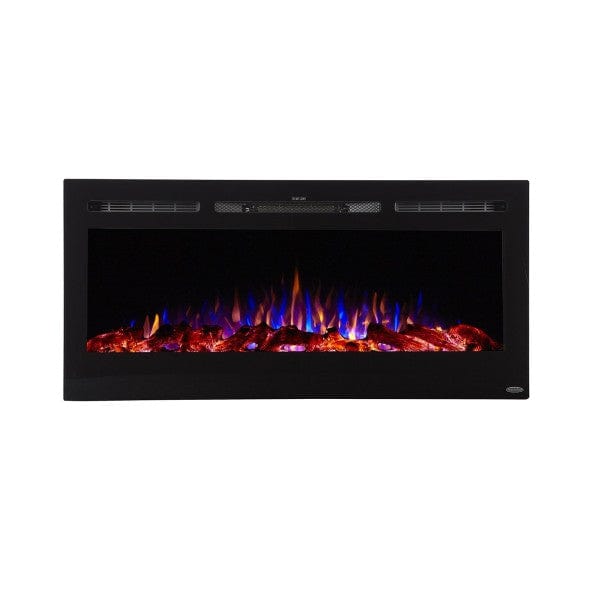 Touchstone Electric Fireplaces Touchstone Sideline 45 80025 45" Black Recessed Electric Fireplace