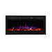 Touchstone Electric Fireplaces Touchstone Sideline 45 80025 45" Black Recessed Electric Fireplace