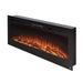 Touchstone Electric Fireplaces Touchstone Sideline 45 80025 45" Black Recessed Electric Fireplace