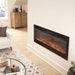 Touchstone Electric Fireplaces Touchstone Sideline 45 80025 45" Black Recessed Electric Fireplace