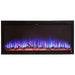 Touchstone Electric Fireplaces Touchstone Sideline Elite Smart 42" Black WiFi-Enabled Recessed Electric Fireplace