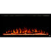 Touchstone Electric Fireplaces Touchstone Sideline Elite Smart 42" Black WiFi-Enabled Recessed Electric Fireplace