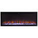 Touchstone Electric Fireplaces Touchstone Sideline Elite Smart 50" Black WiFi-Enabled Recessed Electric Fireplace