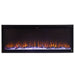 Touchstone Electric Fireplaces Touchstone Sideline Elite Smart 50" Black WiFi-Enabled Recessed Electric Fireplace