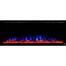 Touchstone Electric Fireplaces Touchstone Sideline Elite Smart 60" Black WiFi-Enabled Recessed Electric Fireplace