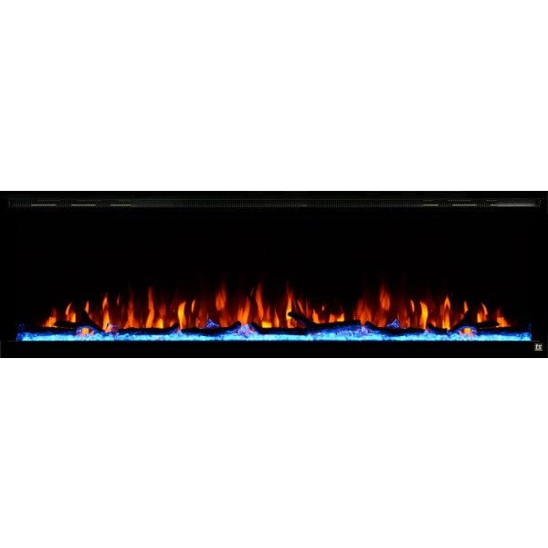 Touchstone Electric Fireplaces Touchstone Sideline Elite Smart 72" WiFi-Enabled Recessed Electric Fireplace