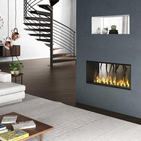 Image of Dimplex Opti-Myst® Pro 1000 40" Black Built-In Electric Firebox-Modern Ethanol Fireplaces
