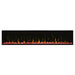 Dimplex IgniteXL® 74" Black Built-in Linear Electric Fireplace-Modern Ethanol Fireplaces